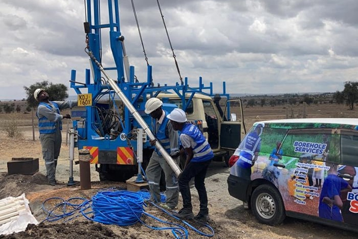 Borehole Equipping Process