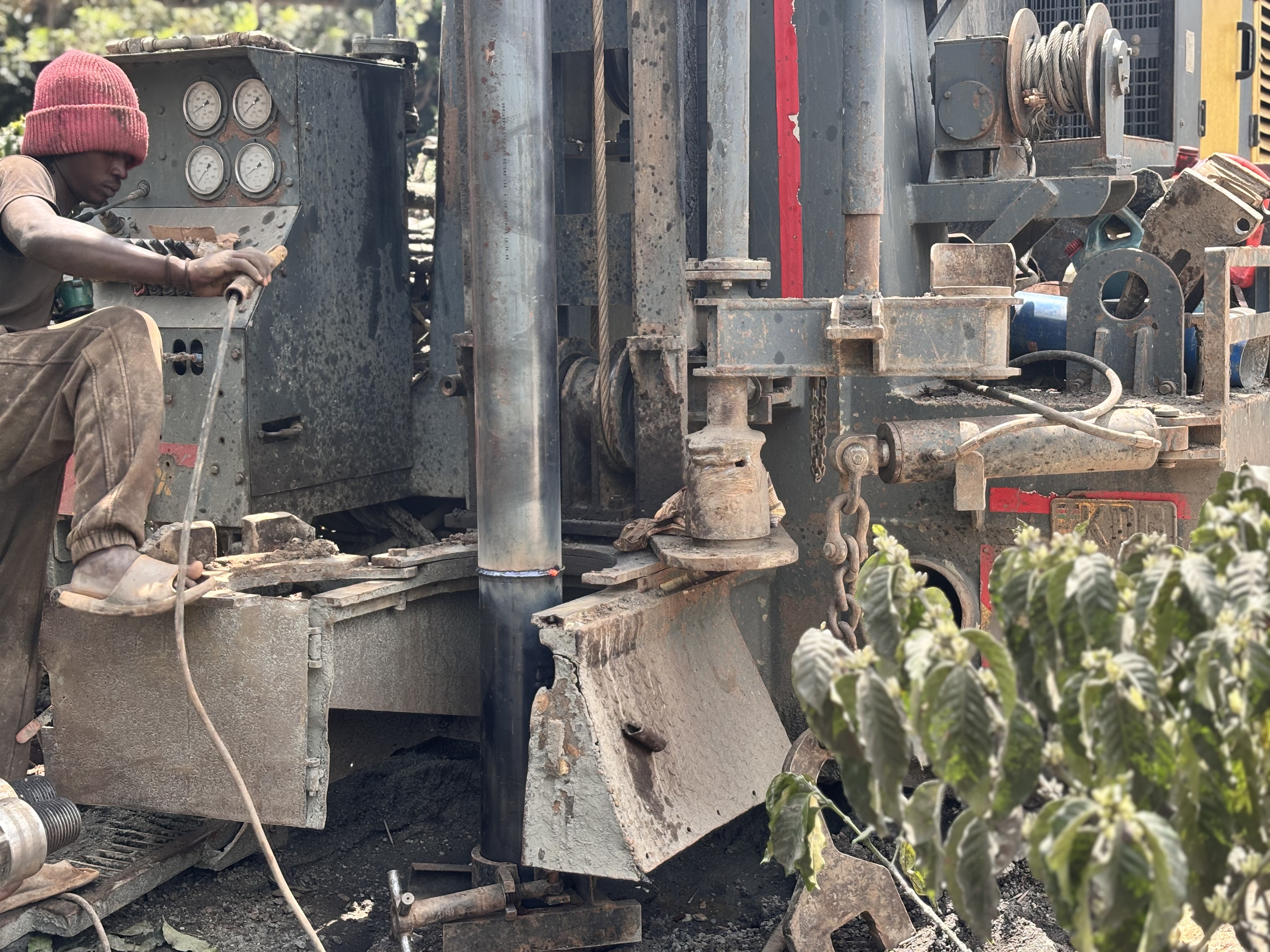 Karurumo coffee borehole completion phase