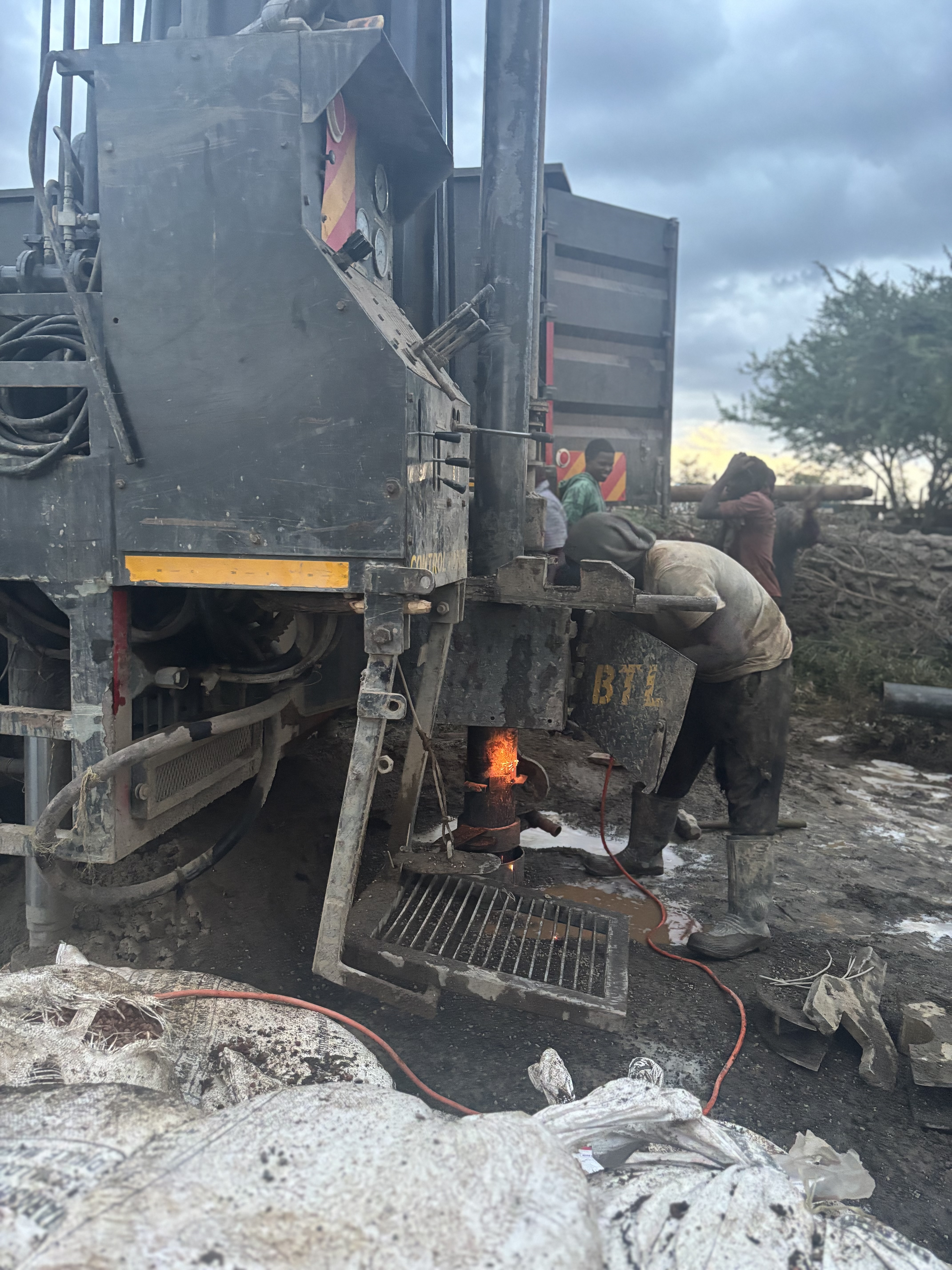 Saikeri drilling progress