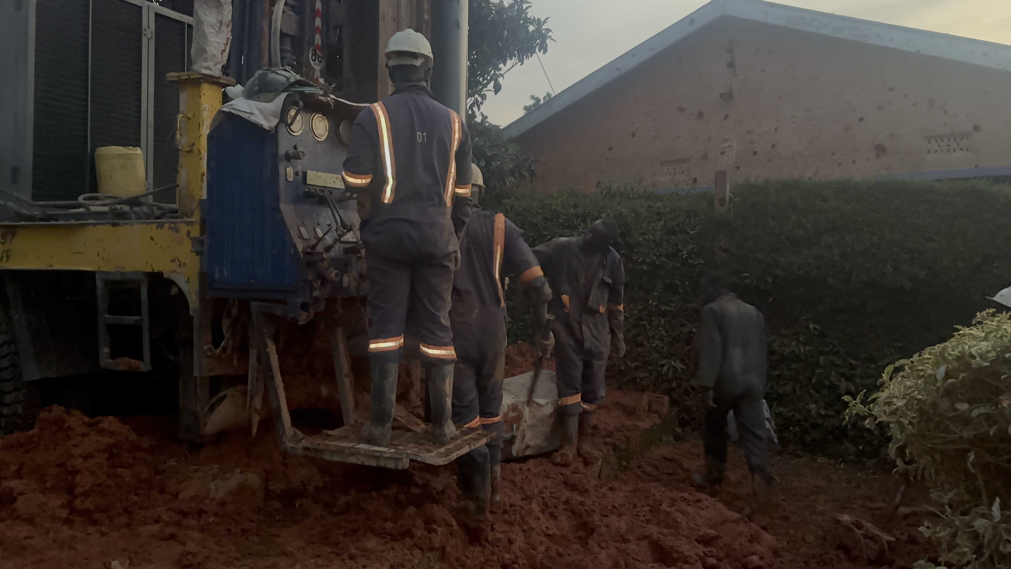 Red soil at Hamisi